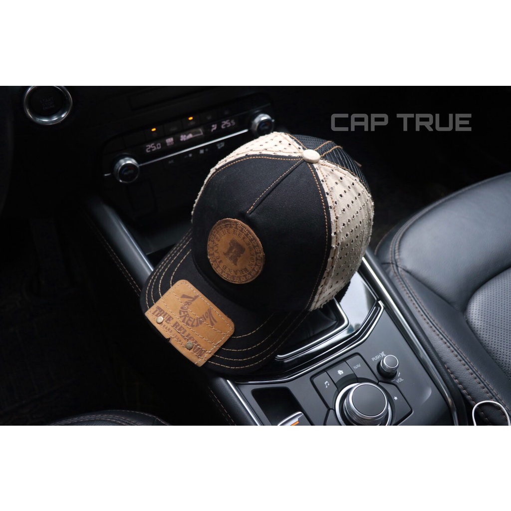 Mũ Lưỡi Trai Thời Trang Nam Nữ - Nón Kết Ông Địa TRUE RELIGION B Phối Lưới Cực Kì Nổi Bật
