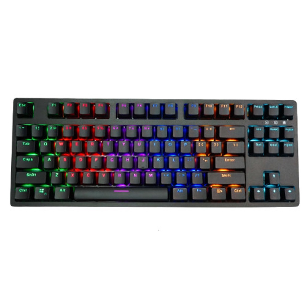 Bàn Phím Cơ E-DRA EK387 V2 - Bản 2022 - Led Rainbow - EDRA Switch - Cáp TypeC - BH 24 tháng