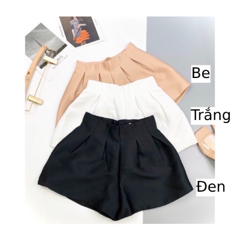 QUẦN ĐÙI XẾP LY TACTA PHỒNG QC XINH Q888
