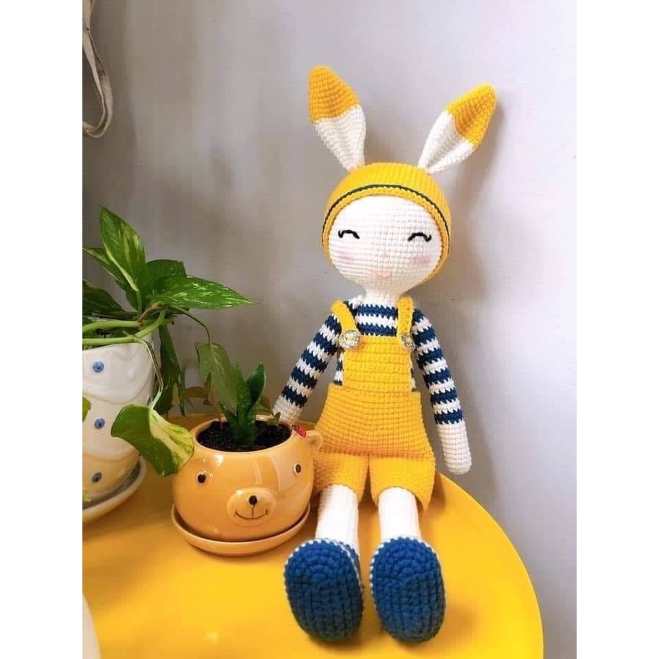 Thỏ chân dài handmade