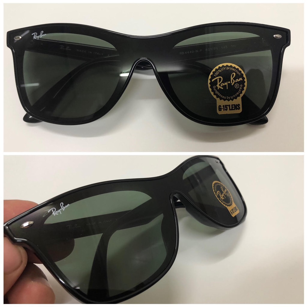 Linh Kiện Điện Tử Ray Ban Wayfarer Blaze 100% Luxottica Italy Rb4440 601 / 71