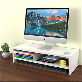 Kệ để màn hình máy tính 2 tầng