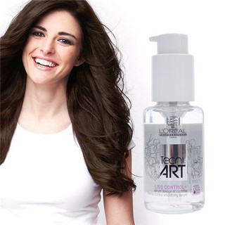 Kem tạo kiểu tóc chống rối LOreal Tecni Art Liss Control 150ml