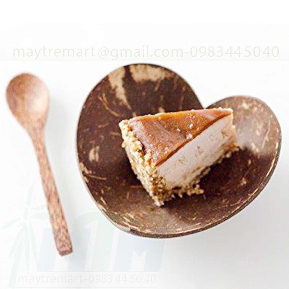 Bát dừa l Đĩa dừa tim