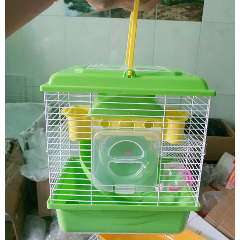 Lồng hamster biệt thự tầng