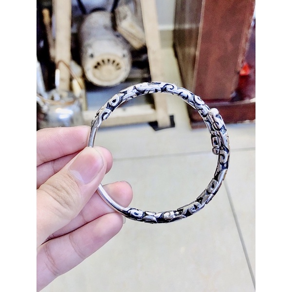 Lắc tay bạc gậy như ý ngộ khỉ Bạc nguyên chất thái Nặng 1cây Sđt/zalo0858871899 #tiembacngoclan
