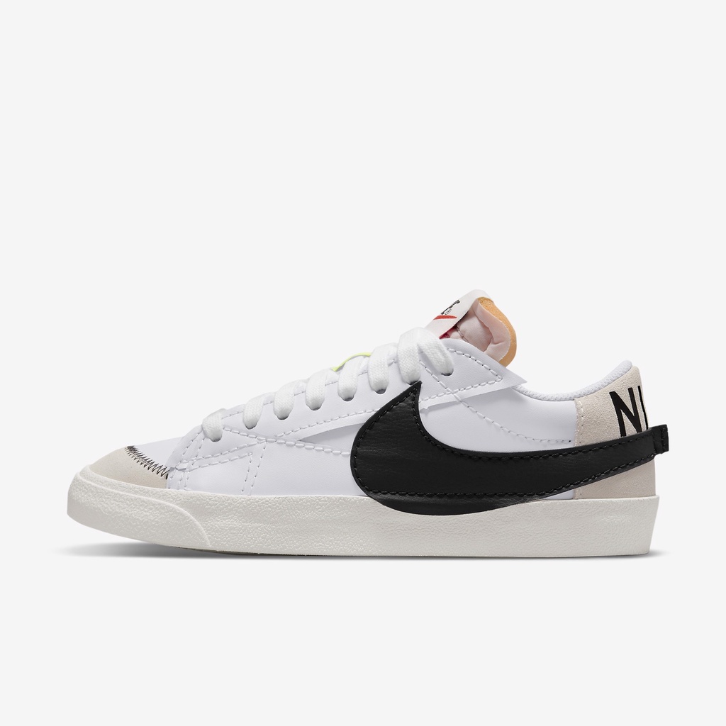 Giày Sneaker Nike Blazer Low Jumbo 🔴Chính Hãng🔴Giày Thể Thao Nike Blazer 77 Jumbo Vintage White Black - Simple Sneaker