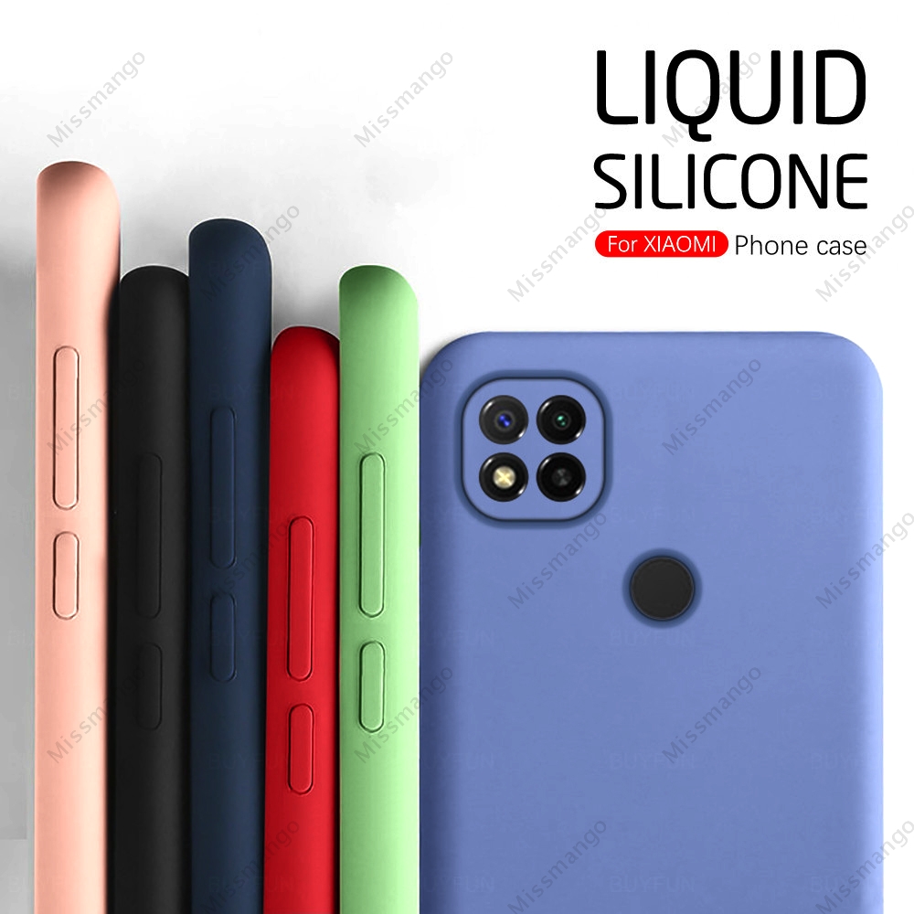 Ốp điện thoại màu trơn thích hợp cho Xiaomi Redmi 9c Nfc