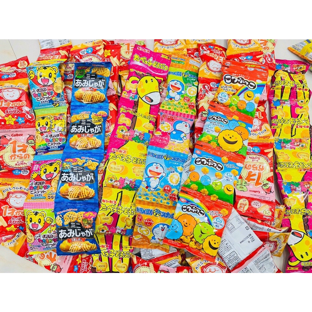 Bánh snack Callbee Nhật Bản cho bé từ 1 tuổi. Date 11/2023 - Sweet Baby House