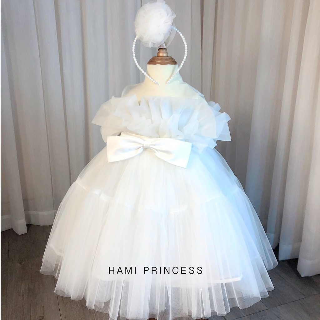 Váy Công Chúa Hoa Xoè Nhiều Lớp Tinh Tế HAMI PRINCESS ❤️ Tặng Kèm Phụ Kiện