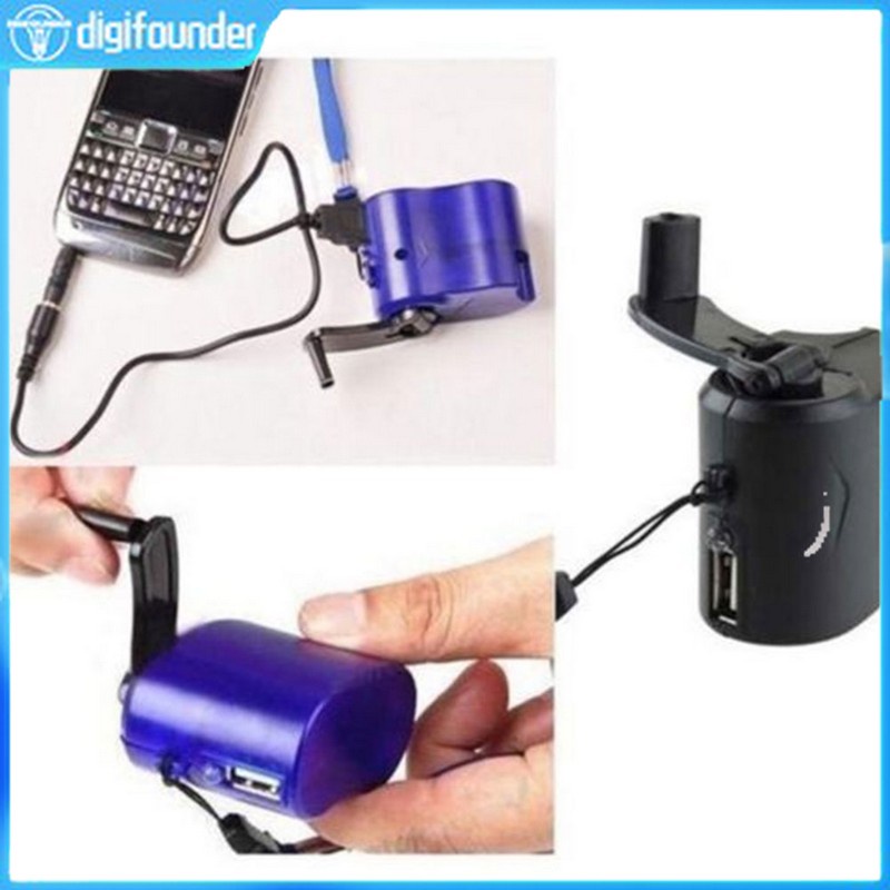 Thiết bị cấp điện khẩn cấp bằng tay cổng USB tiện dụng