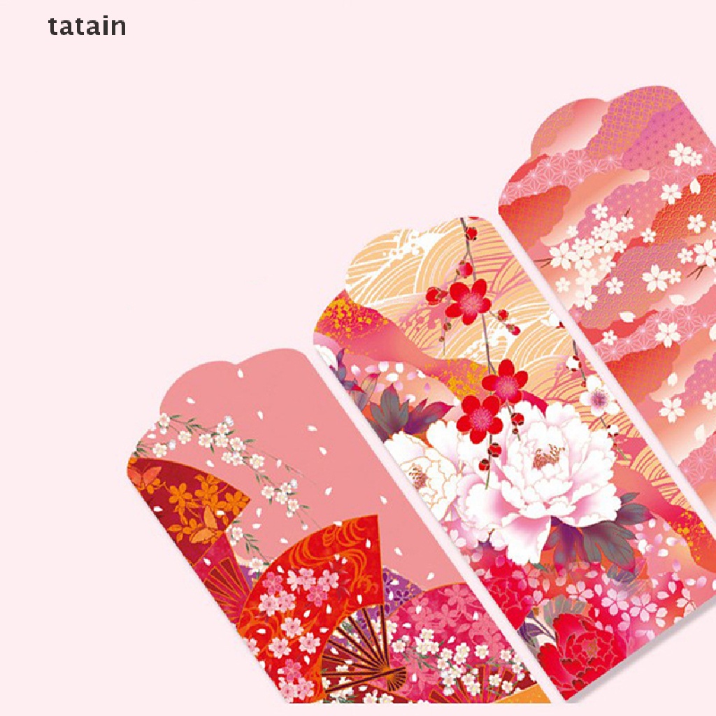 [TAT] 10PCS Chinese Red Envelope Creative Hongbao New Year Spring Festival Envelope CVX