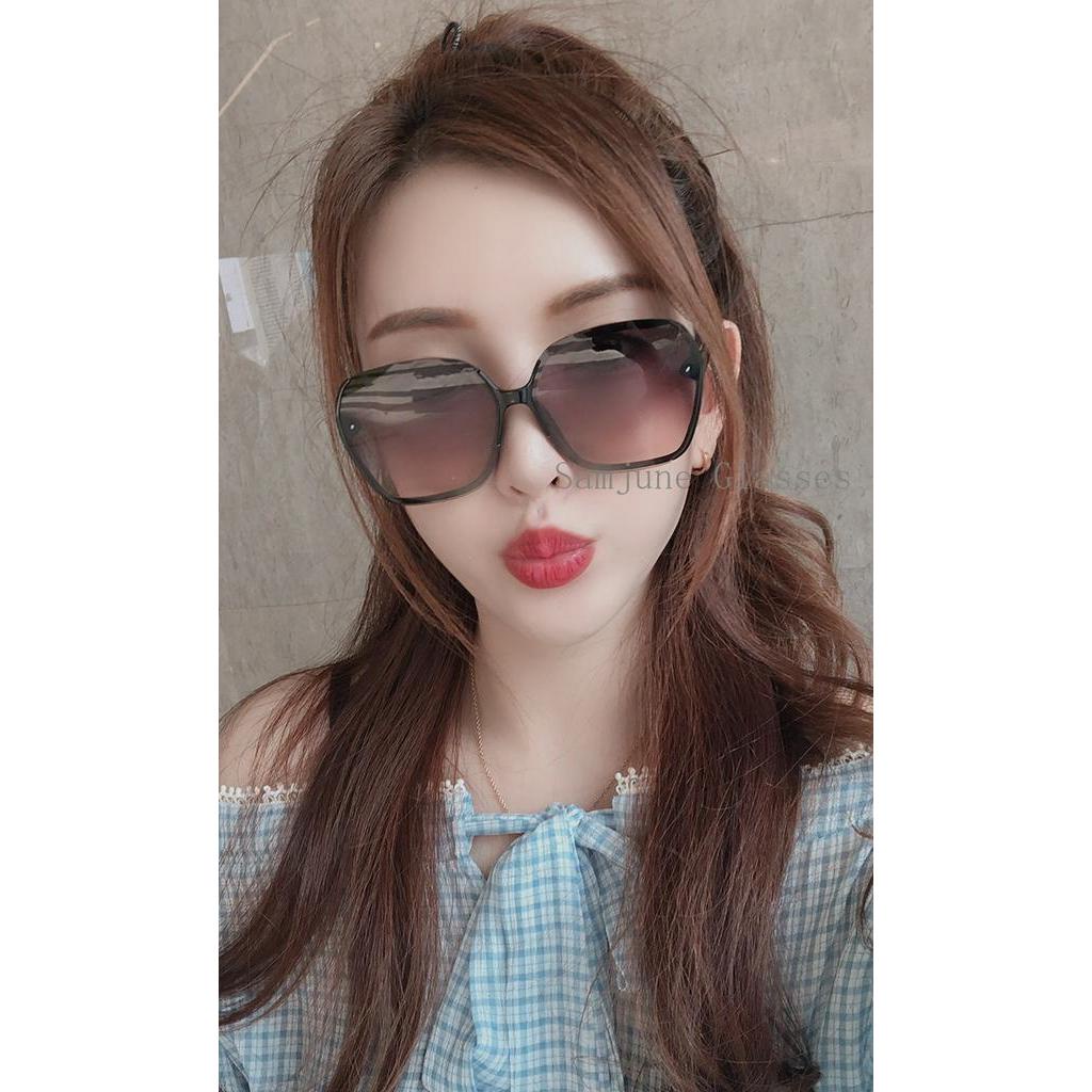 Kính Mát Thời Trang Gọng Đa Giác Phong Cách Âu Mỹ Cho Nữ Samjune