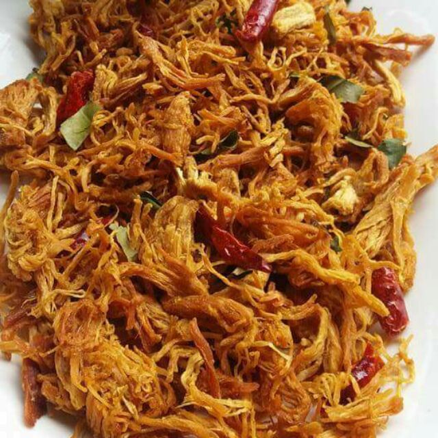 KHÔ GÀ LÁ CHANH ( NHÀ LÀM )