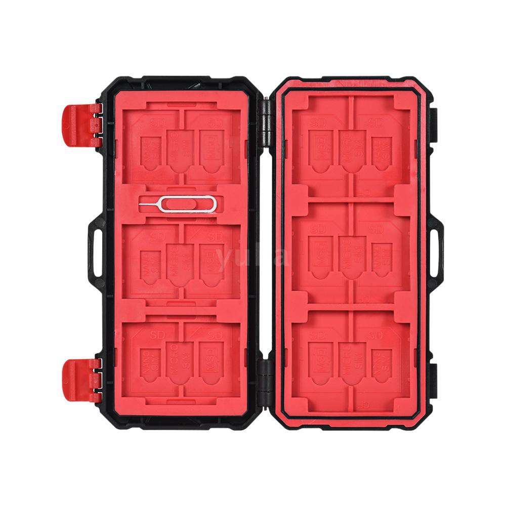 Hộp đựng thẻ nhớ XQD/CF/TF/MSD/SD/Micro SIM/NANO LYNCA KH 15 chống thấm nước | BigBuy360 - bigbuy360.vn