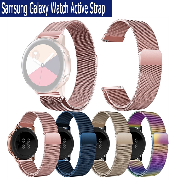 Dây đeo Milanese Loop cho đồng hồ Samsung Galaxy Watch Active