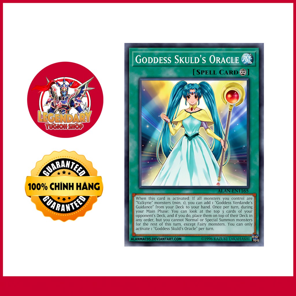 [JP][Thẻ Bài Yugioh Chính Hãng] &quot;Goddess Skuld's Oracle&quot;