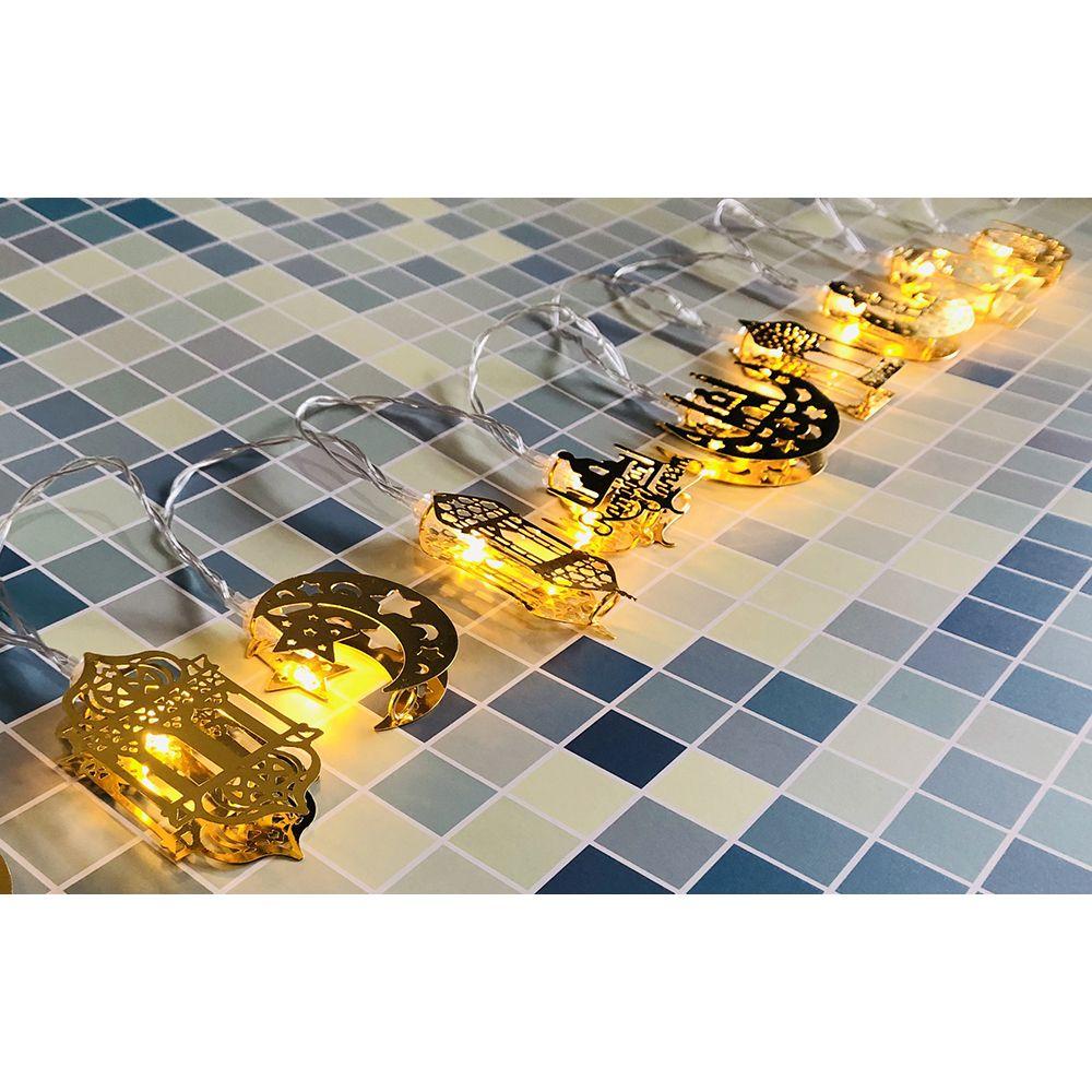 Dây Đèn LED 10 Bóng Dài 1.65m Dùng Trang Trí Tiệc Hồi Giáo