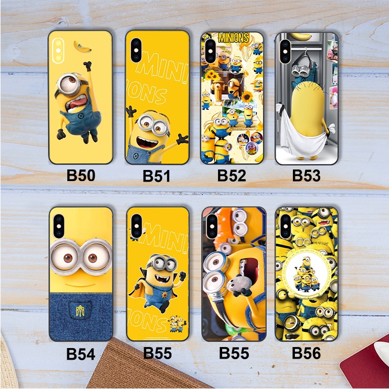 Ốp Iphone X / XS Max in hình minion cute dễ thương ,kẻ cắp mặt trăng  phong cách đẹp  vui nhộn đáng yêu