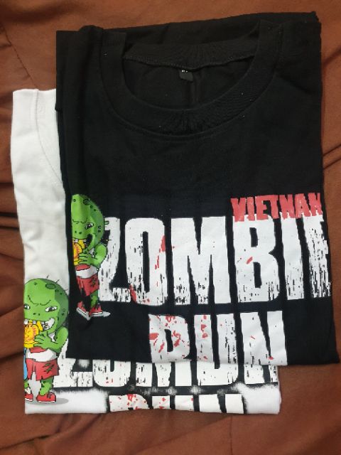 Áo phông zombie run
