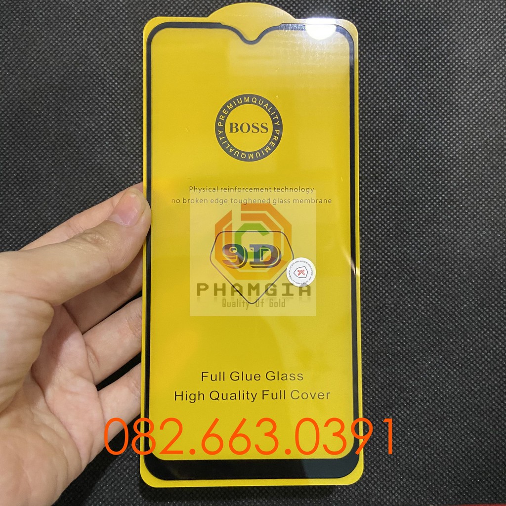 Kính cường lực Vivo Y11 full màn hình, full keo, siêu chuẩn