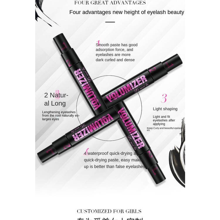 [Hàng mới về] Mascara LAMEILA hai đầu chống thấm nước và lâu trôi cao cấp hiệu quả