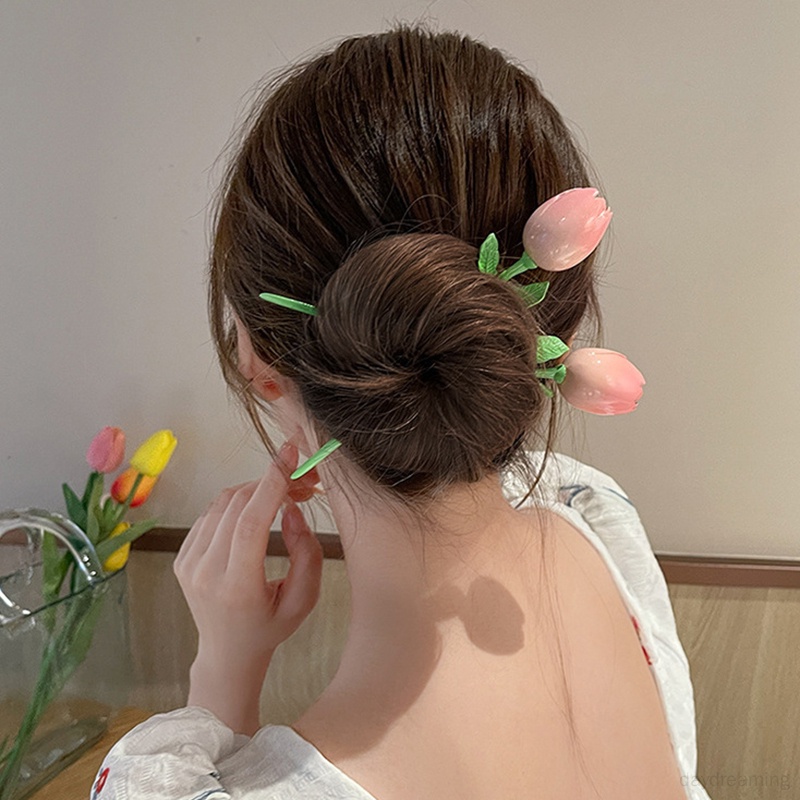 Trâm Cài Tóc Kim Loại Phong Cách Trung Hoa Thời Trang