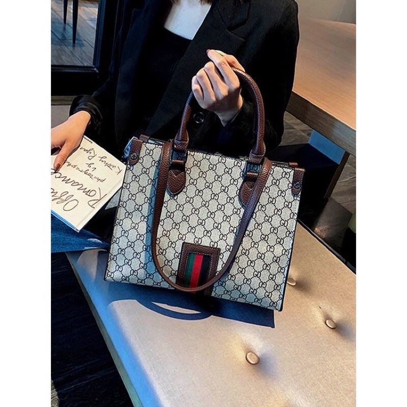 Túi Xách Nữ Công Sở Bản To Vừa A4 Đeo Chéo Đi Chơi Đi Làm Đa Năng -A&ESHOP 99999