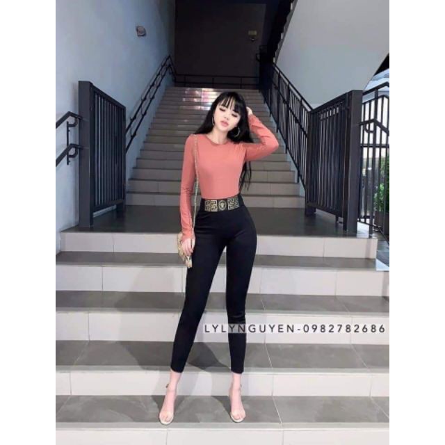 Quần Legging cạp ver.s.ac(Video thật)