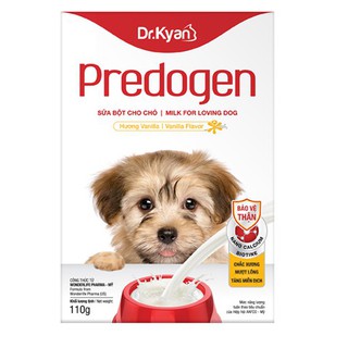 Sữa cho Chó predogen hộp giấy 100g