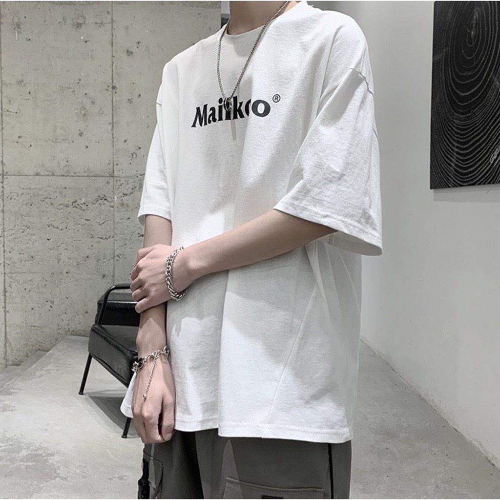 Áo Thun Mailkoo nam nữ from rộng unisex cao cấp bền màu 1Kenz
