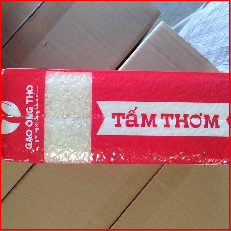 Gạo Tấm Thơm Ông Thọ Dẻo Mềm, Thơm Nhẹ [Gói 1Kg]