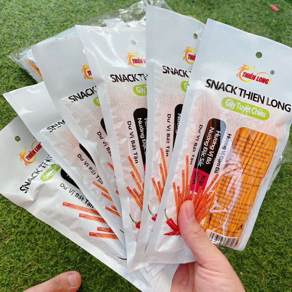 Gói snack gậy tuyệt chiêu mới