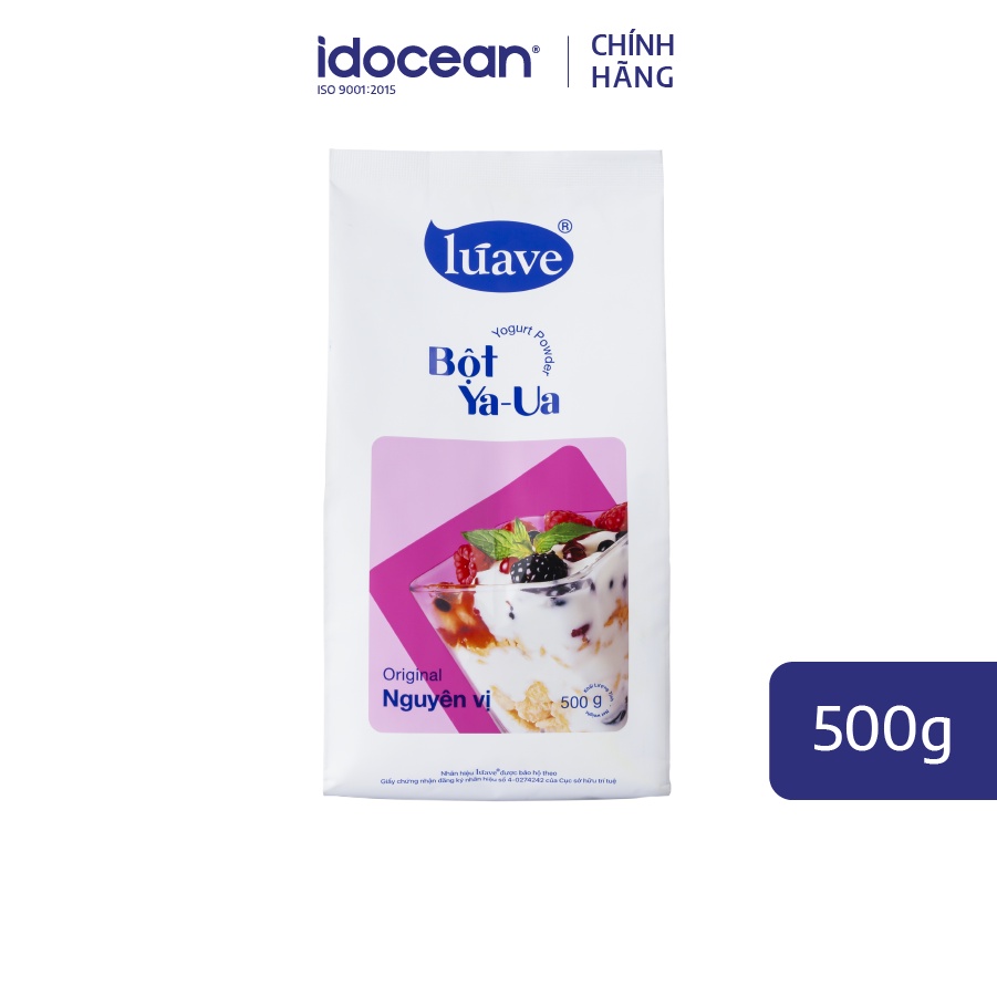 Bột Yogurt LÚAVE - 500g - Chính Hãng