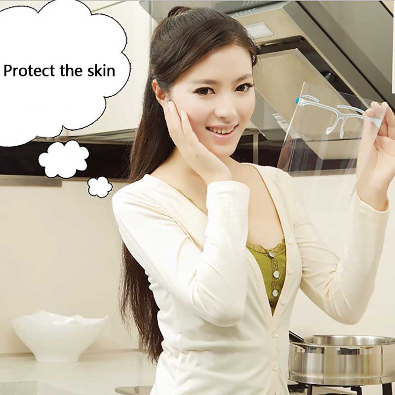 (Hàng Mới Về) Bộ Kính + Mặt Nạ Đeo Mắt Hai Trong Một Bằng Nhựa Chống Sương Mù