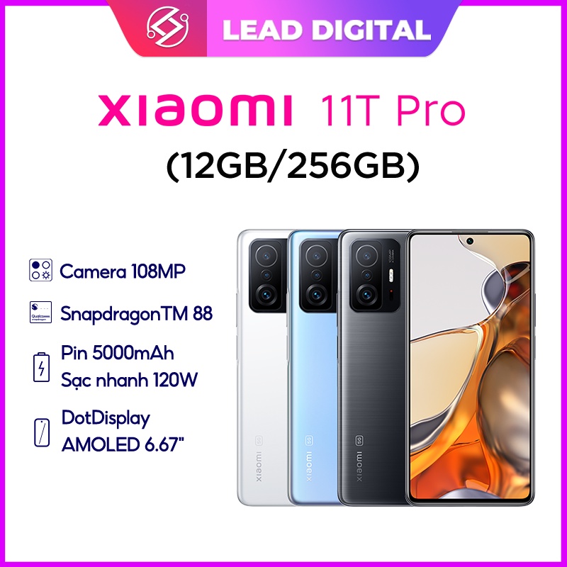 Điện thoại Xiaomi 11T Pro 12GB l 256GB BH 24 tháng