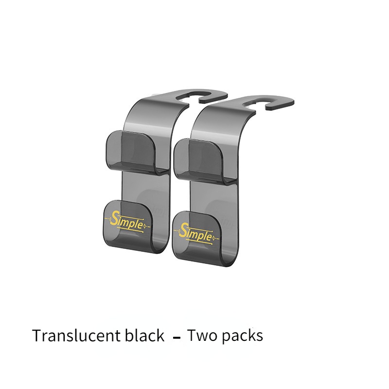 Móc Treo Đồ Hai Tầng Đa Năng Gắn Lưng Ghế Xe Hơi Tiện Dụng