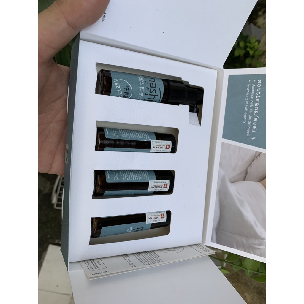 [Nashi-Chính hãng] Huyết thanh chống rụng kích thích mọc tóc 30 ngày Night Program Nashi Argan 4x20ml