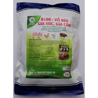 3kg VỖ BÉO TRÂU - BÒ - NGỰA - DÊ, CHÓ Bổ sung hệ vi sinh vật dạ cỏ, tăng khả năng tiêu hóa, kích thích tăng trọng