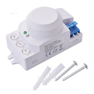 220V 5.8GHz Microwave Movement Motion Radar Motion Sensor Switch For Light