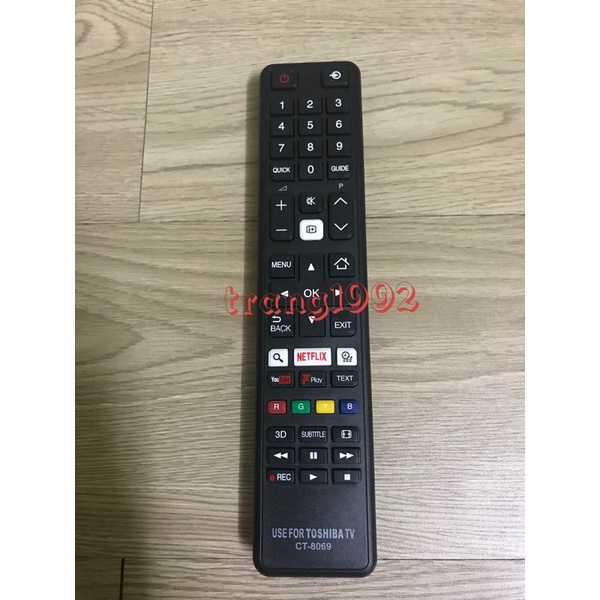 Remote Tivi Toshiba - L8069
