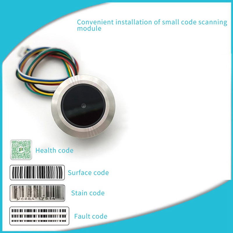 Mô Đun Đọc Mã QR 1D / 2D GM861 Có Đèn LED Chuyên Dụng