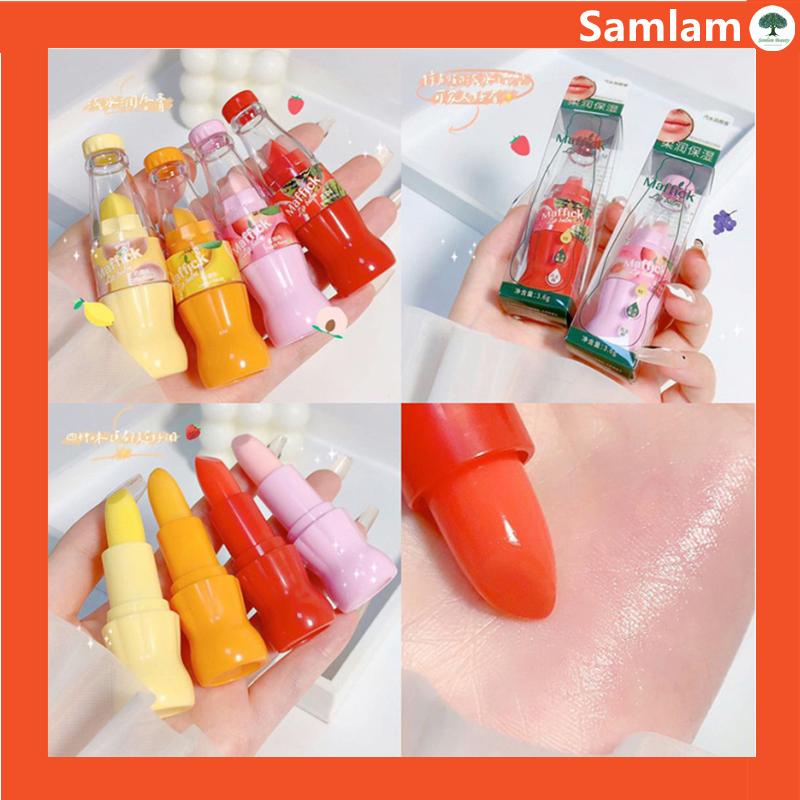 Son dưỡng môi MAFFICK hình chai soda dễ thương chống nước lâu trôi