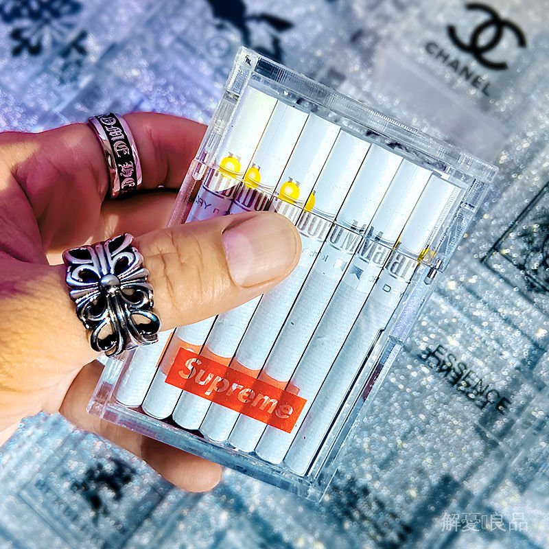 Hộp Đựng Thuốc Lá 20 Ngăn Nắp Lật Bằng Acrylic Trong Suốt Cho Nam