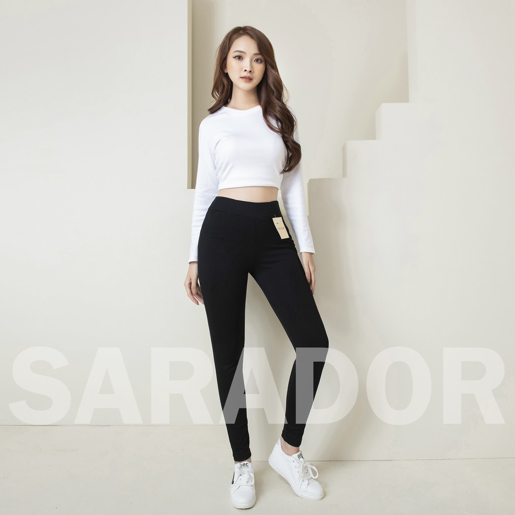 Quần Legging Nữ Cạp Cao [ HVHAX12 hoàn 10% xu] Quần Legging Nữ Ce.Line Cạp Cao Nâng Mông Kiểu Mới