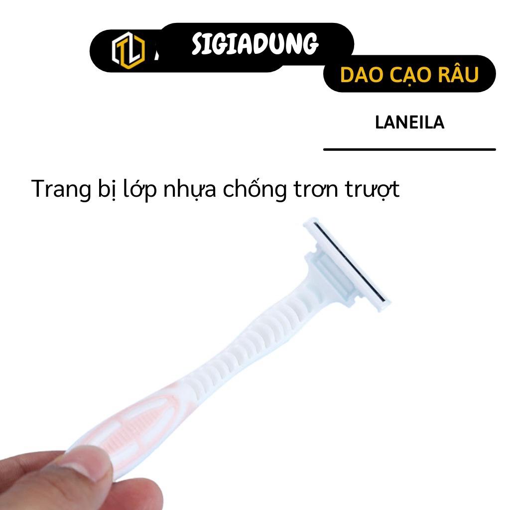 [SGD] Dao Cạo Râu - Dao Cạo Dành Cho Nữ Laneila, Giảm Kích Ứng Da, Có Thể Tái Sử Dụng 7364