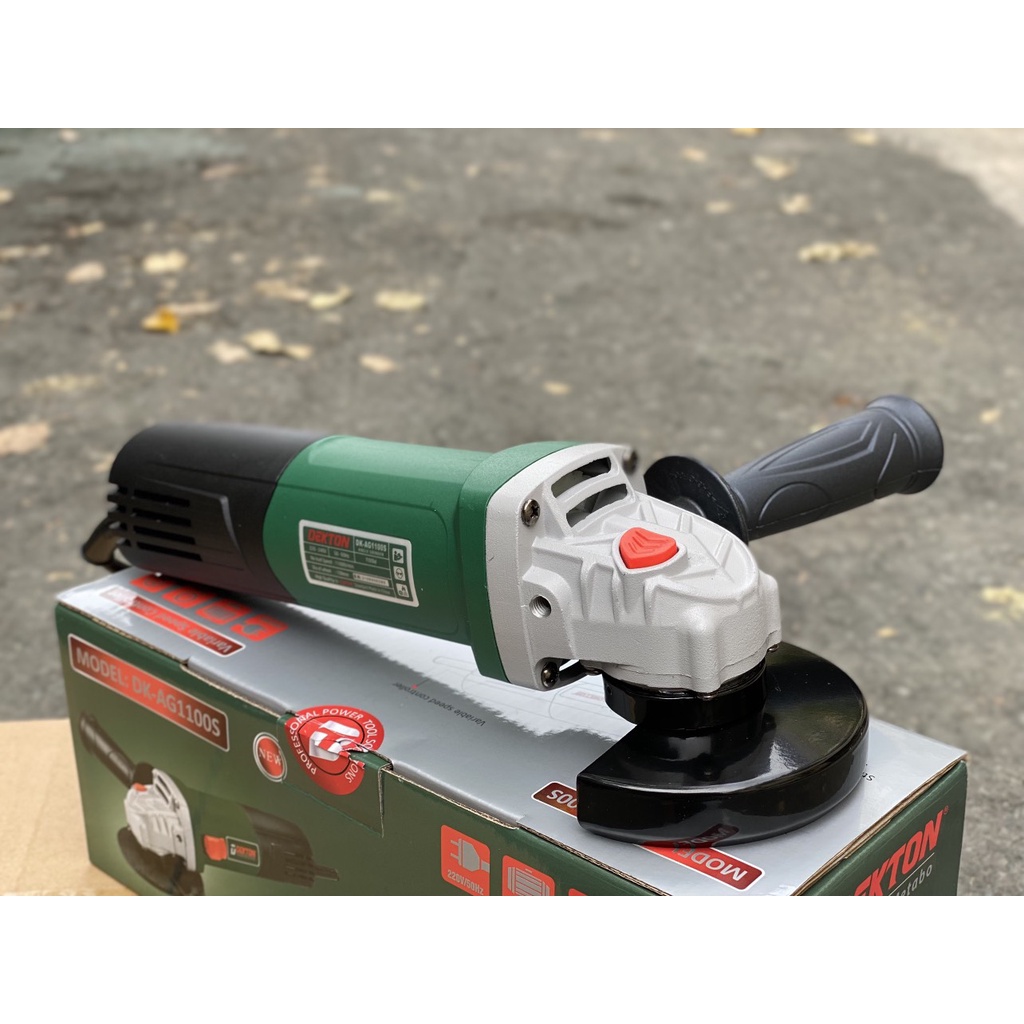 Máy mài góc Dekton DK-AG1100S - công suất 1100W - điều tốc - công tắc trượt
