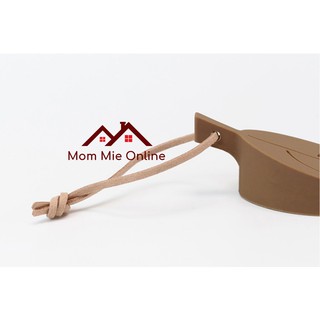 Chặn cửa cao su tránh va đập hình chiếc lá - B101