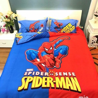Bộ chăn ga gối cotton lụa Disney