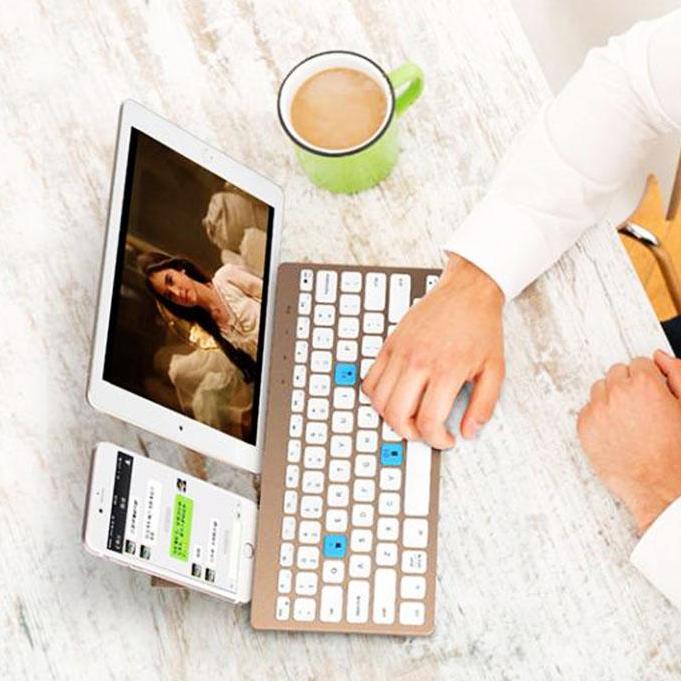 Mua Bàn phím cho máy tính bảng,  Bàn phím bluetooth BOW HB191A kết nối điện thoại -Bảo hành uy tín.